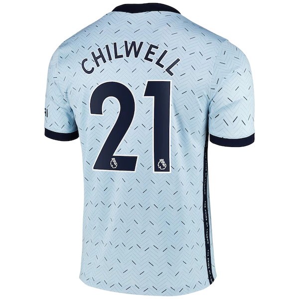 Camiseta Chelsea NO.21 Chilwell 2ª Kit 2020 2021 Azul